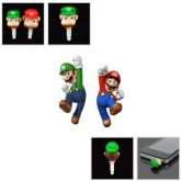 Plug Anti-Poeira 3,5 mm – Mario & Luigi